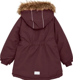 Vinterjakker|Minymo Vinterjakke - Catawba Grape m. Flæser