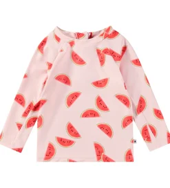 Badetøj|Molo Badebluse - UV50+ - Nemo - Melon Pink
