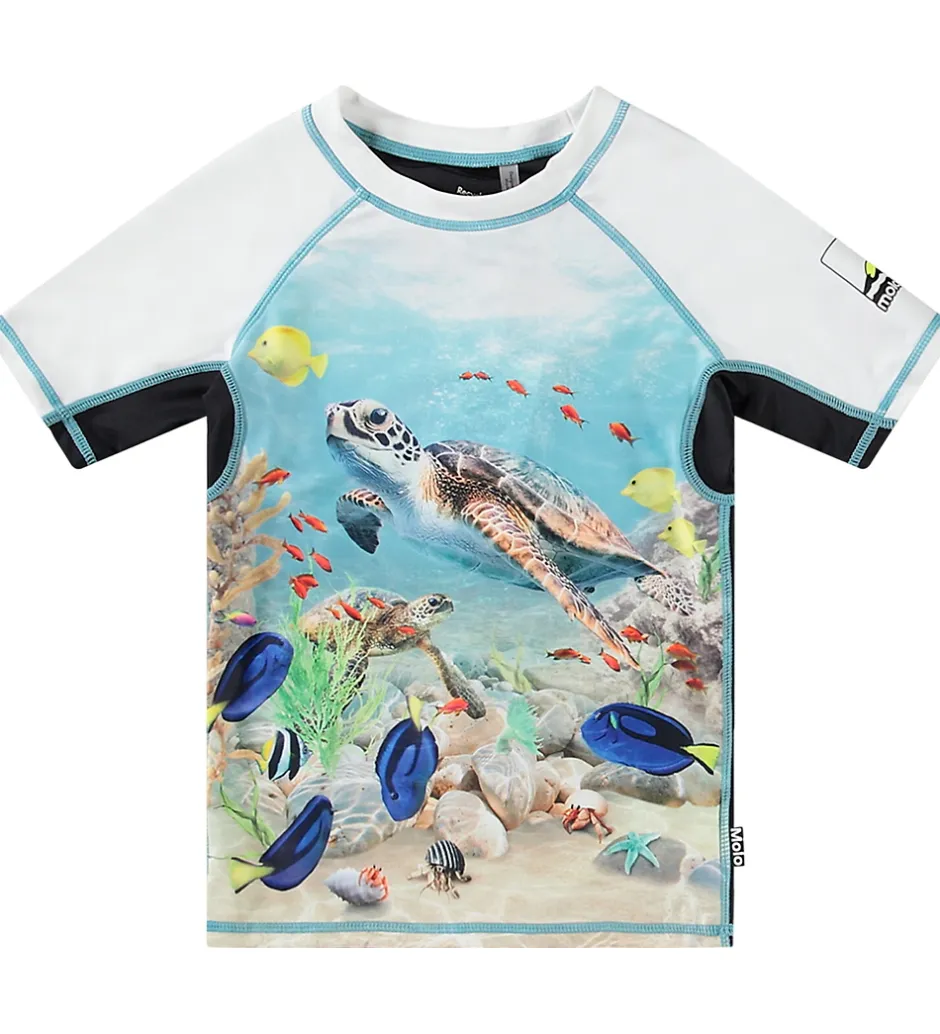 Badetøj|Molo Badebluse - UV50+ - Neptune - Happy Ocean