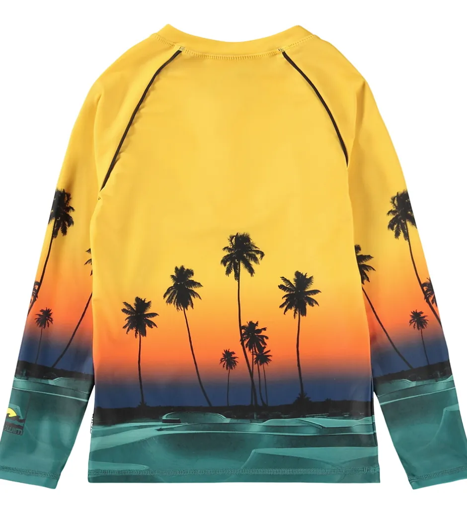 Badetøj|Molo Badebluse - UV50+ - Noble - Sunset Skate