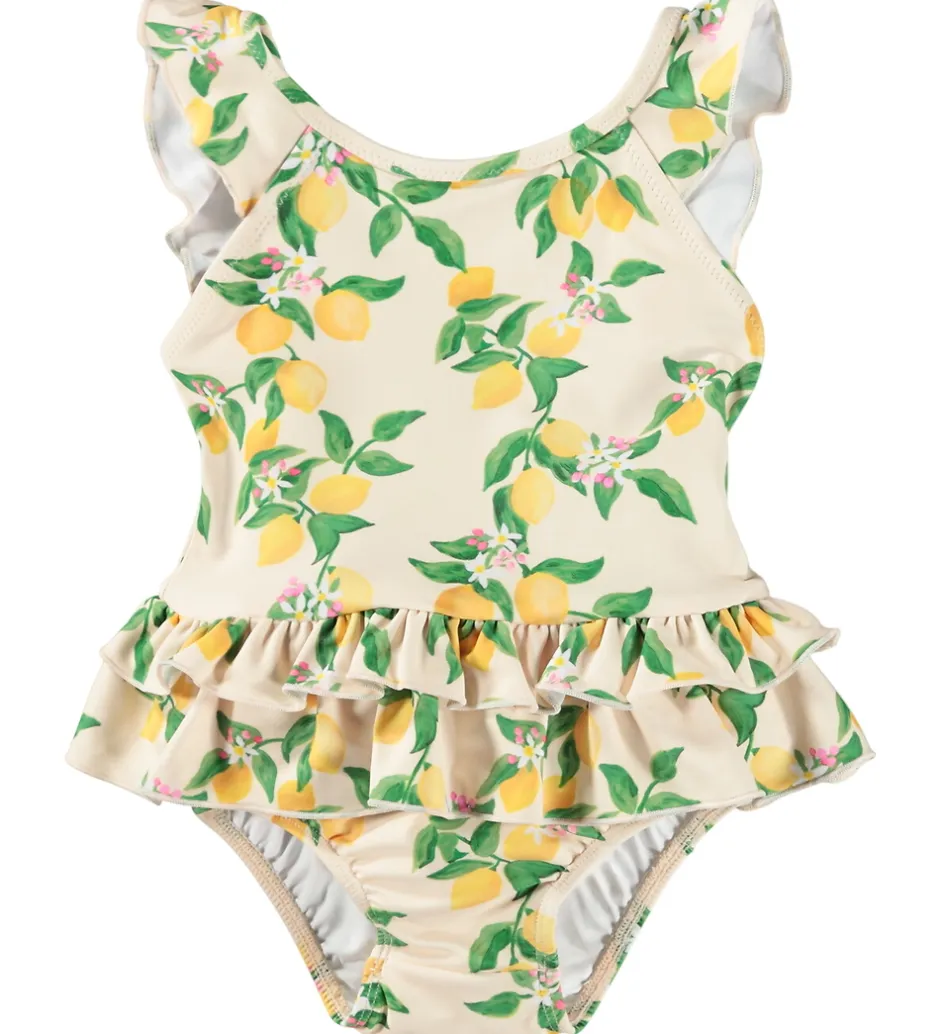 Badetøj|Molo Badedragt - UV50+ - Nalani - Mini Citrus