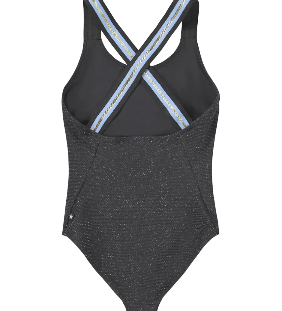 Badetøj|Molo Badedragt - UV50+ - Neve - Black Glitter