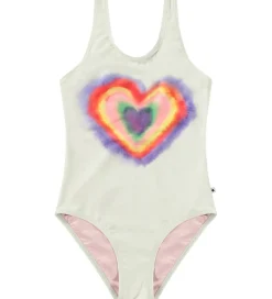 Badetøj|Molo Badedragt - UV50+ - Nika - Rainbow Heart