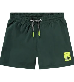 Badetøj|Molo Badeshorts - UV50+ - Niko Solid - Wood Green