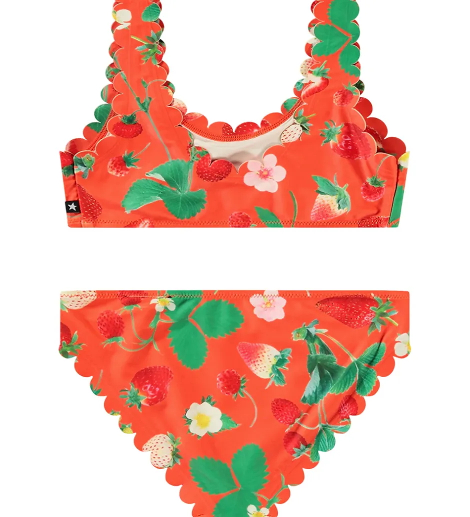 Badetøj|Molo Bikini - UV50+ - Nolina - Strawberry Red