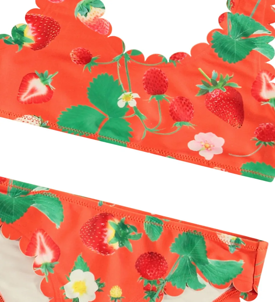 Badetøj|Molo Bikini - UV50+ - Nolina - Strawberry Red