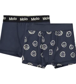 Undertøj|Molo Boxershorts - Justin - 2-pak - Moods Blue