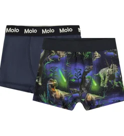 Undertøj|Molo Boxershorts - Justin - 2-pak - Dino Galaxy