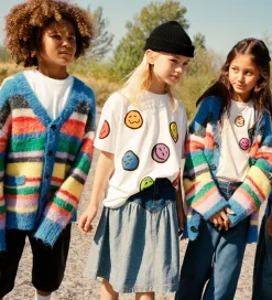 Striktrøjer|Molo Cardigan - Strik - Uld - Brutus - Fyzzy Stripe