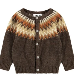 Striktrøjer|Molo Cardigan - Strik - Uld - Bay - Browns