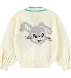 Striktrøjer|Molo Cardigan - Strik - Uld - Gaby - Buttercream