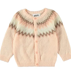 Striktrøjer|Molo Cardigan - Uld - Bay - Petal Blush