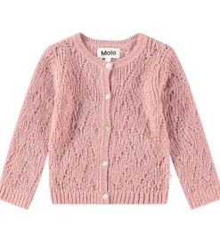 Striktrøjer|Molo Cardigan - Uld - Gilli - Petal Blush