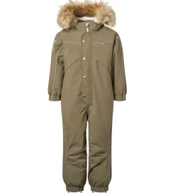 Flyverdragter|Molo Flyverdragt - Polaris Fur - Bark Green