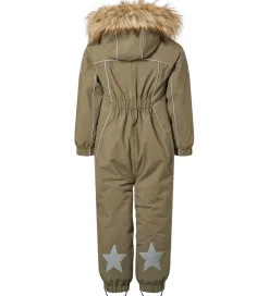 Flyverdragter|Molo Flyverdragt - Polaris Fur - Bark Green