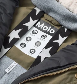 Flyverdragter|Molo Flyverdragt - Polaris Fur - Bark Green