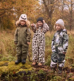 Flyverdragter|Molo Flyverdragt - Polaris Fur - Bark Green