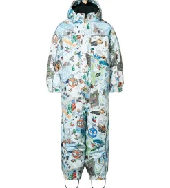 Flyverdragter|Molo Flyverdragt - Polaris - Pixel Winter