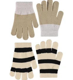 Handsker Og Luffer|Molo Handsker - Strik - Kei - 2-pak - Tuffet