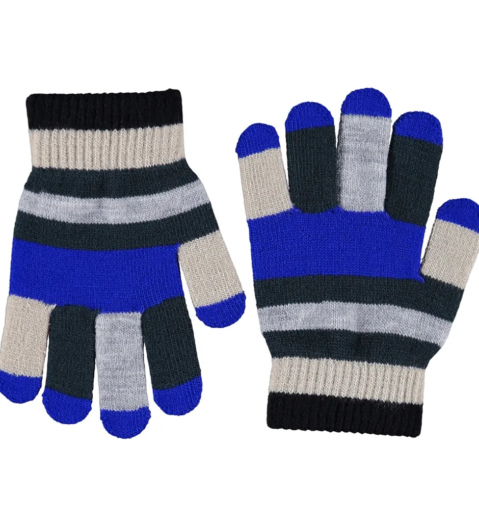 Handsker Og Luffer|Molo Handsker - Strik - Kei - 2-pak - Dark Forest