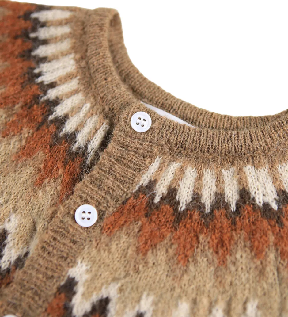 Heldragter|Molo Heldragt - Strik - Uld - Frej - Light Browns