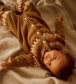 Heldragter|Molo Heldragt - Strik - Uld - Frej - Light Browns