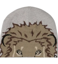 Huer Og Hatte|Molo Hue m. Tube - Kleo - Uld/Akryl - Lion Face
