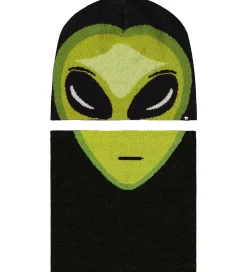 Huer Og Hatte|Molo Hue m. Tube - Kleo - Uld/Akryl - Alien Face