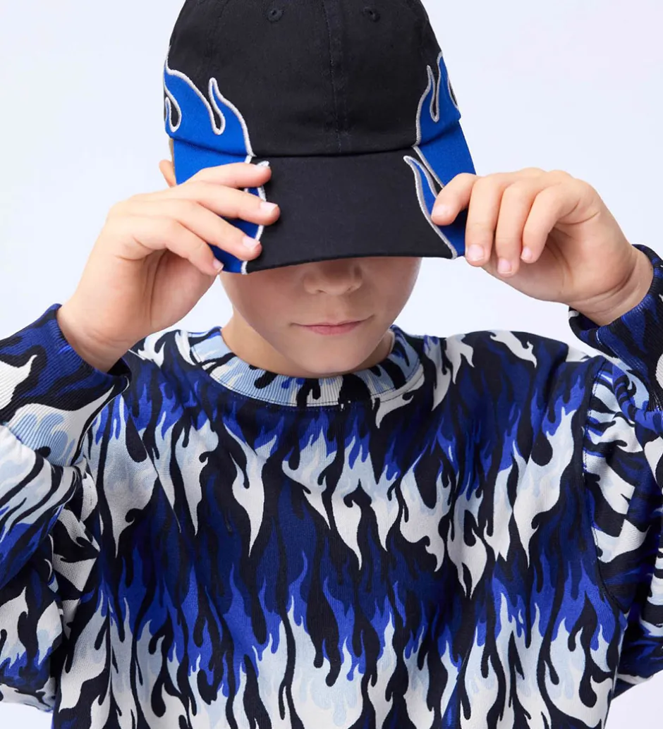 Kasketter|Molo Kasket - Steel - Blue Flame