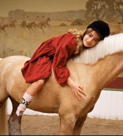 Juletøj|Kjoler|Molo Kjole - Fløjl - Caiosi - Velvety