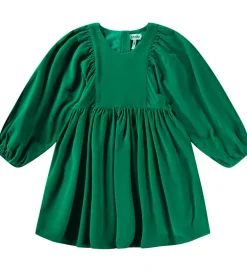 Juletøj|Kjoler|Molo Kjole - Fløjl - Caiosi - Sporting Green