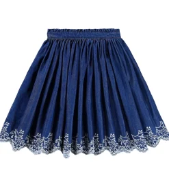 Nederdele|Molo Nederdel - Denim - Bitta - Oak Embroidery