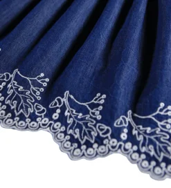 Nederdele|Molo Nederdel - Denim - Bitta - Oak Embroidery