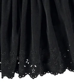 Nederdele|Molo Nederdel - Fløjl - Bellis - Black