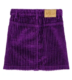 Nederdele|Molo Nederdel - Fløjl - Bera - Warm Purple