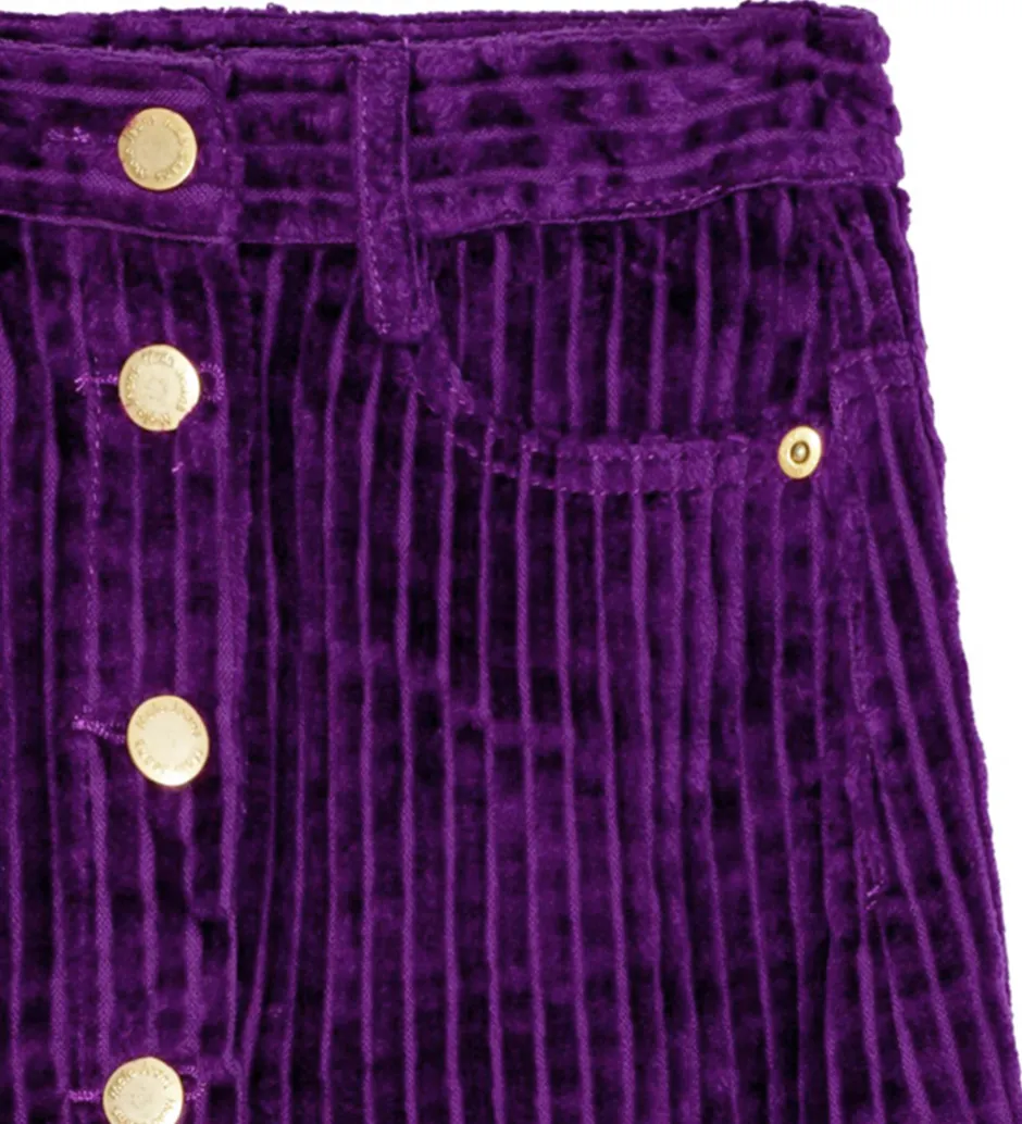 Nederdele|Molo Nederdel - Fløjl - Bera - Warm Purple
