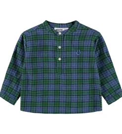 Skjorter|Molo Skjorte - Enoz - Blue Pine Check
