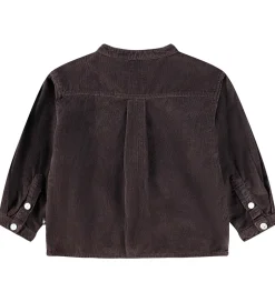 Skjorter|Molo Skjorte - Fløjl - Enoz - Dark Cocoa