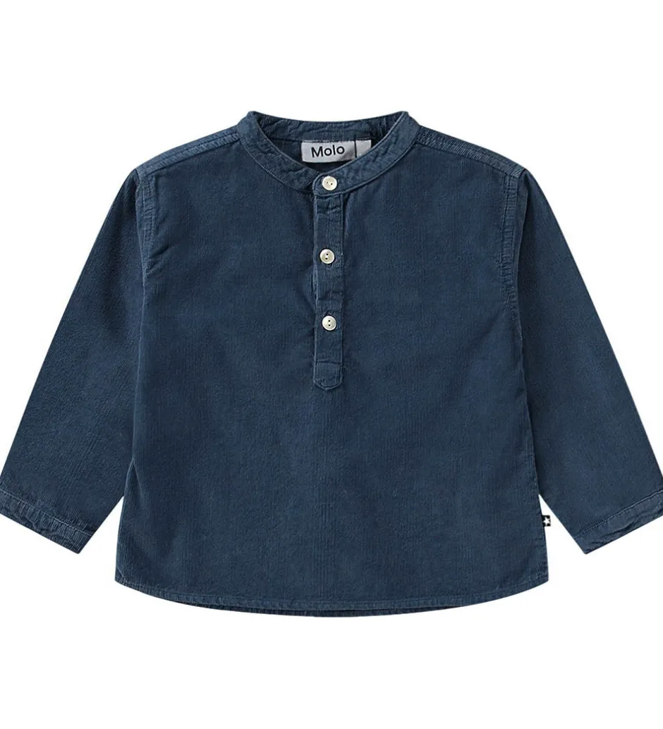 Skjorter|Molo Skjorte - Fløjl - Enoz - Calm Fjord