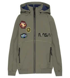 Softshell|Molo Softshelljakke - Cloudy - Dusty Green