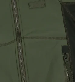 Softshell|Molo Softshelljakke m. Fleece - Cloudy - Forest Block