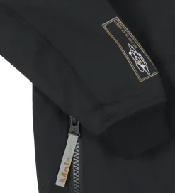 Softshell|Molo Softshelljakke m. Fleece - Cloudy - Sort