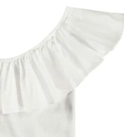 Toppe|Molo Top - Rib - Rebecca - Crisp White