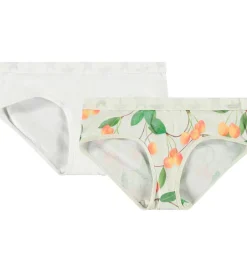 Undertøj|Molo Trusser - 2-pak - Jana - Cherries White