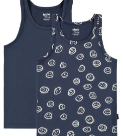 Undertøj|Molo Undertrøjer - Jayden - 2-pak - Moods Blue