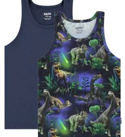 Undertøj|Molo Undertrøjer - Jayden - 2-pak - Dino Galaxy