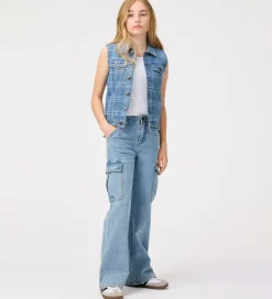 Veste|Molo Vest - Denim - Hertha - Washed Check