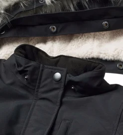 Vinterjakker|Molo Vinterfrakke - Peace - Sort