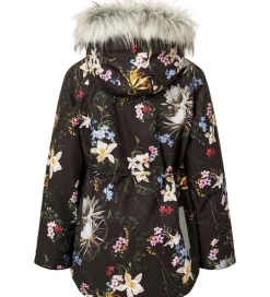 Vinterjakker|Molo Vinterjakke - Cathy Fur - Paisley Flowers