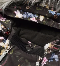 Vinterjakker|Molo Vinterjakke - Hopla Fur - Paisley Flowers